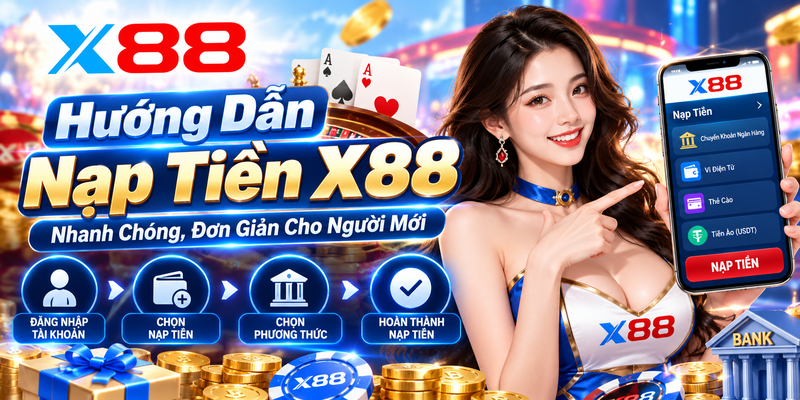 Hướng Dẫn Nạp Tiền X88 Nhanh Chóng, Đơn Giản Cho Người Mới